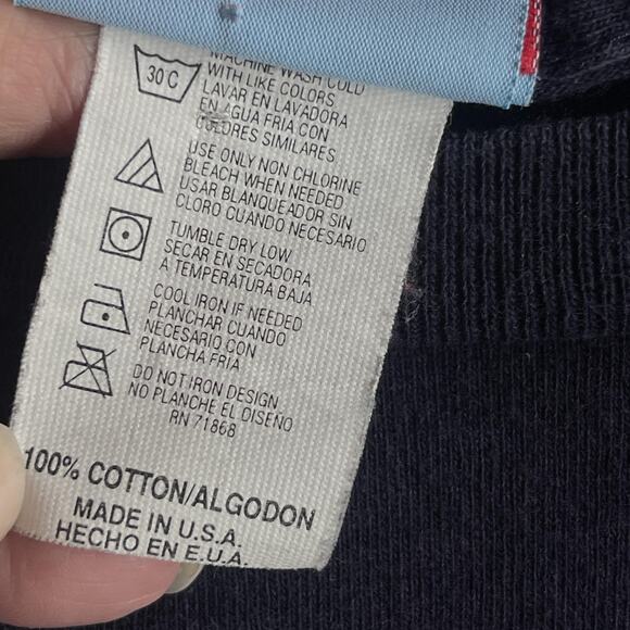 Vintage Dr. Seuss Shirt Womens 2X Navy Grinch Cat in the Hat Made USA 90s - Picture 6 of 8